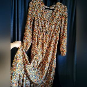 Beautiful Women's Floral Long Dress